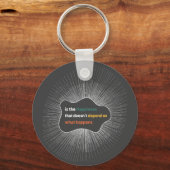 Geluk dat niet afhangt van wat er gebeurt sleutelhanger (Voorkant)