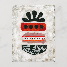 Geluk doet ertoe Briefkaart - Abstracte kunst