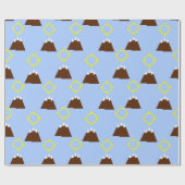 Geluk en bestemming cadeaupapier (Vlak)