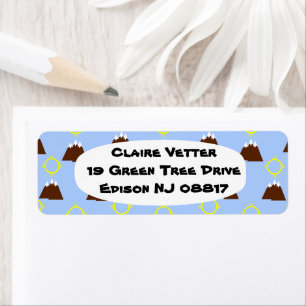 Geluk en bestemming etiket