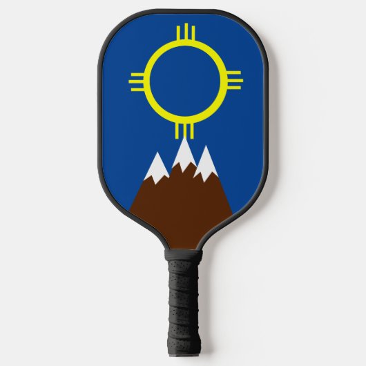 Geluk en bestemming pickleball paddle (Voorkant)