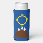 Geluk en bestemming seltzer blikjeskoeler (Seltzer Voorkant)