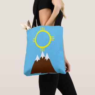 Geluk en bestemming tote bag
