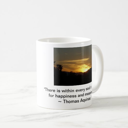 Geluk en betekenis koffiemok (Voorkant rechts)