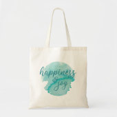 Geluk en Joy Tote Bag (Voorkant)