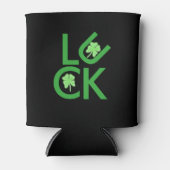 Geluk en Shamrocks Koelbox Blikjeskoeler (Voorkant)