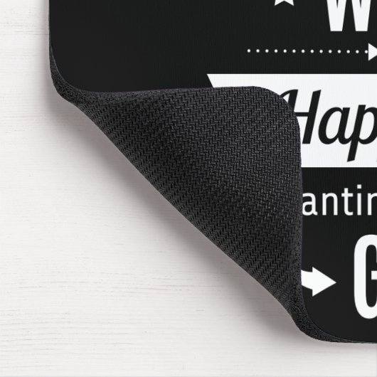 Geluk en succes muismat (Hoek)