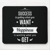 Geluk en succes muismat (Voorkant)