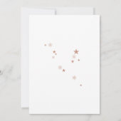 Geluk Feestdagen sterren Fotocollage Aankondiging (Achterkant)