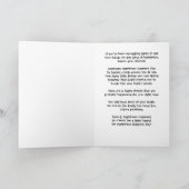 Geluk gebeurt op dag 8 augustus met Smiley Face Feestdagen Kaart (Binnen)