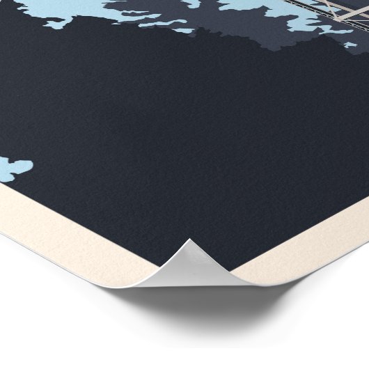 Geluk: Geef het door Poster (Hoek)