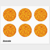 Geluk, geluk en zegen Sticker (Vel)