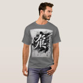 Geluk gemaakt in Japan T-shirt (Voorkant volledig)