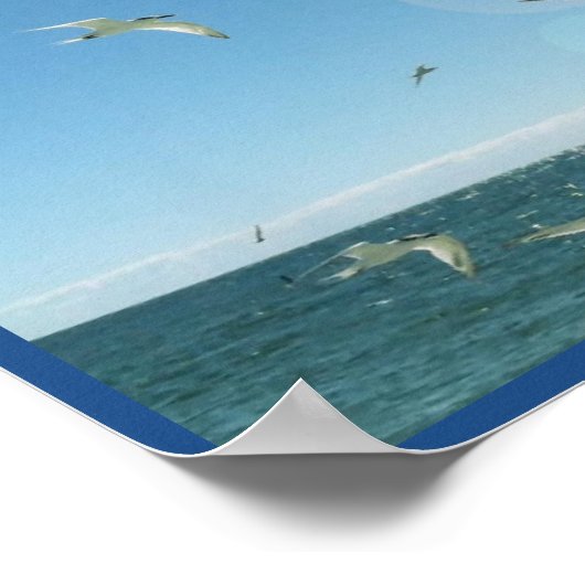 Geluk hangt af van de Aristoteles Quote Poster (Hoek)