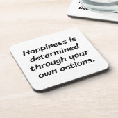 Geluk Hard plastic Onderzetter (Linkerzijde)