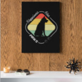 Geluk heeft poten ontwerp poster