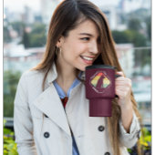 Geluk heeft poten ontwerp reisbeker