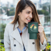 Geluk heeft poten ontwerp reisbeker