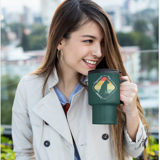 Geluk heeft poten ontwerp reisbeker