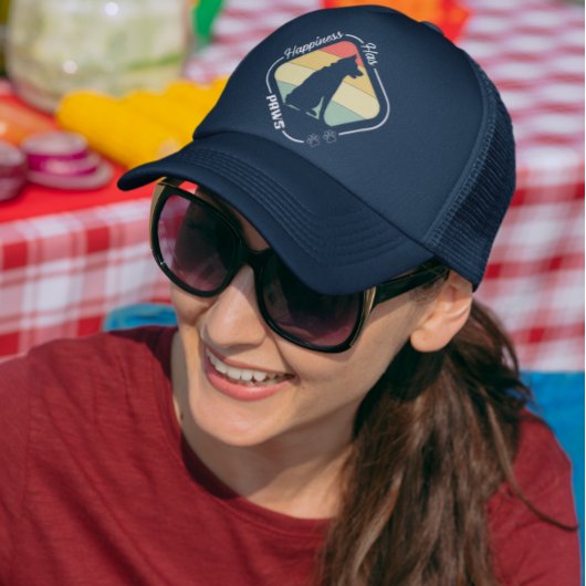 Geluk heeft poten ontwerp trucker pet