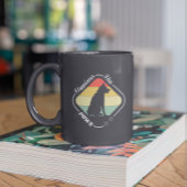 Geluk heeft poten ontwerp tweekleurige koffiemok