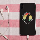 Geluk heeft poten ontwerp vierkante sticker