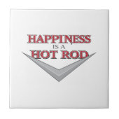 Geluk Hot Rod Tegeltje (Voorkant)