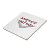 Geluk Hot Rod Tegeltje (Zijkant)