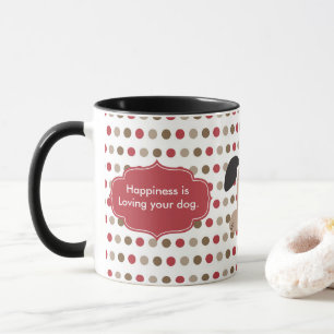 Geluk houdt van mijn hond-Mok Mok