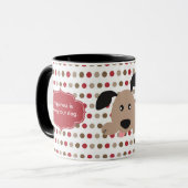 Geluk houdt van mijn hond-Mok Mok (Voorkant links)