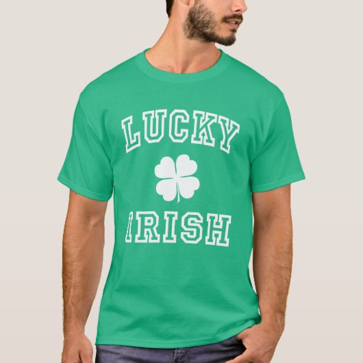 Geluk Ieren T-shirt (Voorkant)