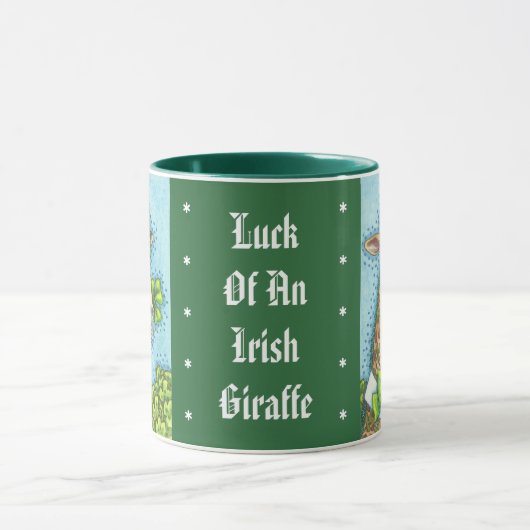 GELUK IERSE GIRAFFE, ST. PATRICK'S DAY-MOK MOK (Midden)