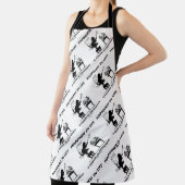 Geluk in het leven wordt gevonden in serendipiteit schort (Insitu)