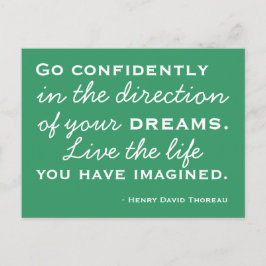 Geluk Inspiratie - Motivatie Briefkaart