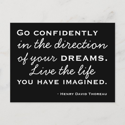 Geluk Inspiratie - Motivatie Briefkaart (Voorkant)