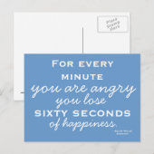 Geluk Inspiratie - Motivatie Briefkaart (Voorkant / Achterkant)