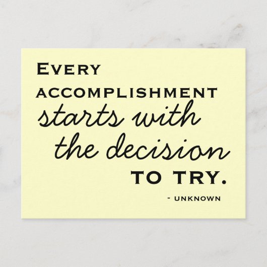 Geluk Inspiratie - Motivatie Briefkaart (Voorkant)