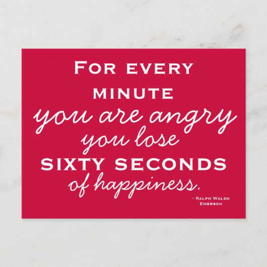 Geluk Inspiratie - Motivatie Briefkaart (Voorkant)