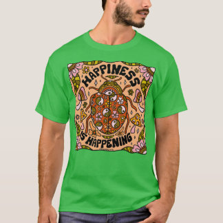Geluk is aan het gebeuren t-shirt