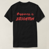 Geluk is Brighton T-shirt (Design voorkant)