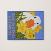 Geluk is Daffodils en Ducks Legpuzzel (Horizontaal)