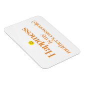 Geluk is de Casserole van mijn moeder Magneet (Rechterzijde)