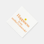 Geluk is de Casserole van mijn moeder Servet (Hoek)