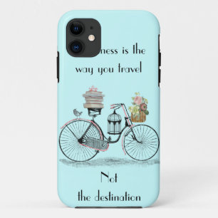 Geluk is de manier waarop je reist iphone 5 hoesje