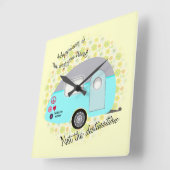 Geluk is de manier waarop je wandklokken beweegt (Hoek)