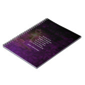 Geluk is de sleutel tot het succes dat Citaat uitb Notitieboek (Linkerzijde)