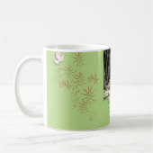 Geluk is de weg. Boeddha quote - koffie mok (Links)