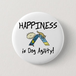 Geluk is Dog Agility Button