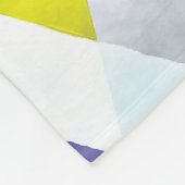 Geluk is een armband op kleurrijke piramiden fleece deken (Hoek)
