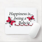 Geluk is een babyfluitje. muismat (Met muis)